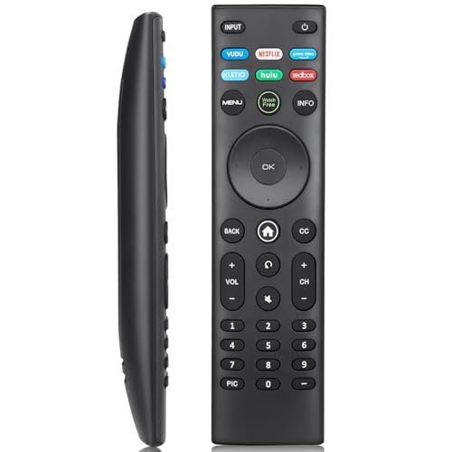 Universal Remote Control for VIZIO TV Remote Compatible with All VIZIO XRT136 XRT260 XRT270 Smartcast D, E, M, P, V, PX Series Smart TVs