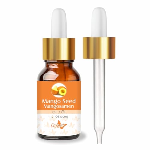 Crysalis Mango Seed Oil| Pure & Natural Undiluted Cold Pressed Carrier Oil - 30ml