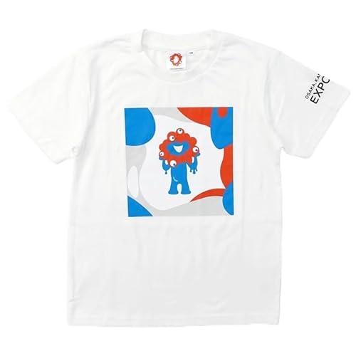 大阪・関西万博 EXPO2025 ミャクミャク キッズTシャツ ビックプリント BP2603（オフホワイト 130）のサムネイル