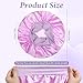 20Pcs Satin Bonnets for Sleeping, Large Silk Hair Bonnet for Women, Wide Band Adjustable Sleep Cap for Curly Braids Dreadlocks Natural Hair (20 Colors)