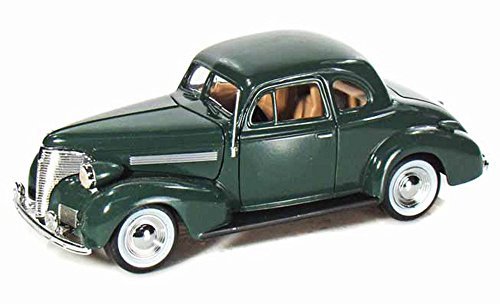 1939 Chevy Coupe, Green - Showcasts 73247 - 1/24 Scale Diecast Model Car by Motor Max
