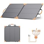 100 Watt Bifacial Portable Solar Panel for Power Station