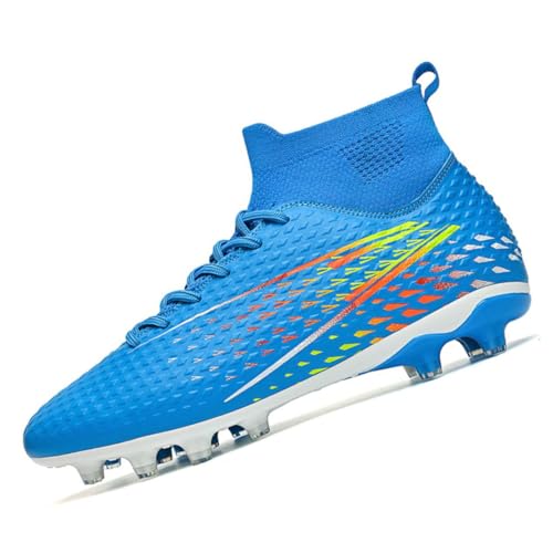Botas de fútbol para Hombre Botas Altas para niños para césped Artificial Zapatillas Deportivas para jóvenes Zapatillas de Entrenamiento para Interior Zapatillas Deportivas para Exterior