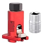 Spurtar Strut Spreader Tool 5.0-10.5 mm Suspension Knuckle Strut Spreader with 1/2" Drive Socket 17 mm External Hexagon Shock Absorber Tool Kit Fit for VW Audi BMW Mini and More