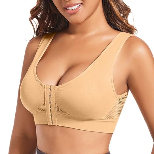 Soutien-gorge de sport décontracté pour le yoga et la maison sans armature noir respirant 6XL