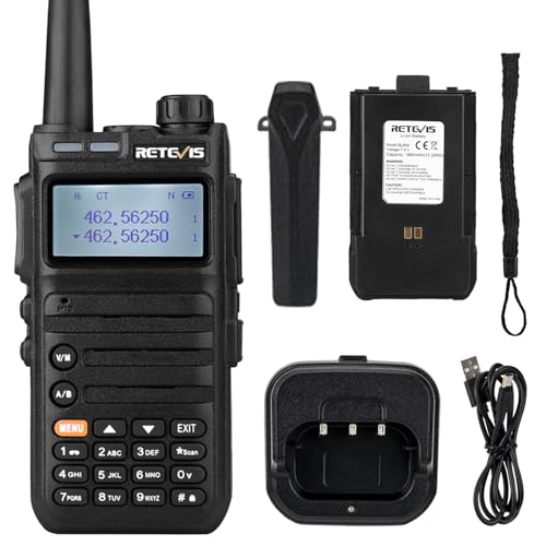 Retevis RA685 Talkie Walkie Double Bande 5W 1800mAh