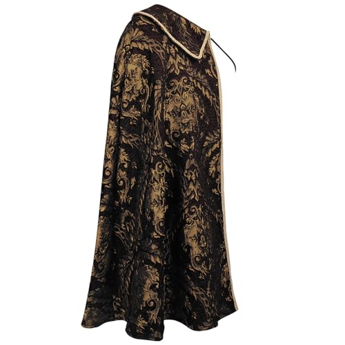 Cape de la Renaissance style vintage réglable pour fêtes costumées et spectacles de scène