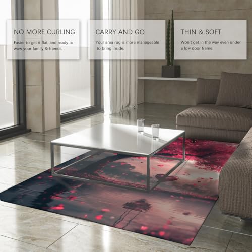 Tapis lavable en machine antidérapant ultra doux pour lit et salon - 4