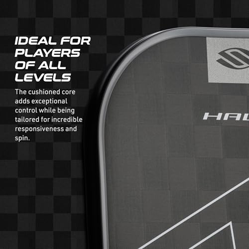 Image of Selkirk Sport SLK Halo Pickleball Paddles | T700 Raw Carbon Fiber Paddle