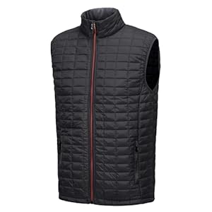 Little Donkey Andy Men’s Puffer Vest, Lightweight Warm Sleeveless Jacket for Hiking Travel Golf