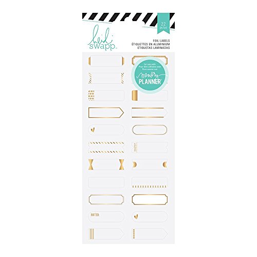 Heidi Swapp Hello Beautiful Gold Foil Labels