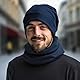 Beanie-Unifarbe-Gelb, one size