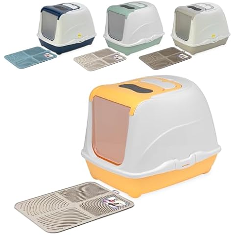 CAT CENTRE Apricot Hooded Litter Tray Bundle Cover