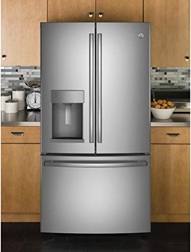 Ge E 27.8-Cu Ft French Door Refrigerator With Ice Maker And Door Within Door thumb #6