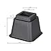 Home Solutions Premium 5-Inch Bed Risers or Furniture Risers, Table Risers, Chair Risers or Sofa Risers-The Perfect Bed Risers for Dorm Rooms (Set of 4)