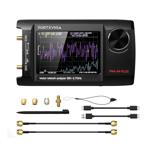 Analyseur de réseau vectoriel portable pour régler vos antennes radio de 50KHz à 2,7 GHz