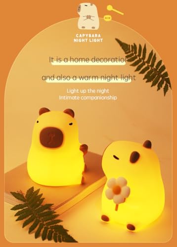 Lámpara de noche led con control táctil Capibara miniatura 3