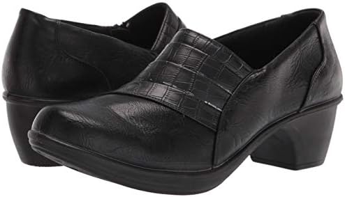 Easy Street Women's Fashion Boot, Black/Croco, 6.5 Narrow | Image 6