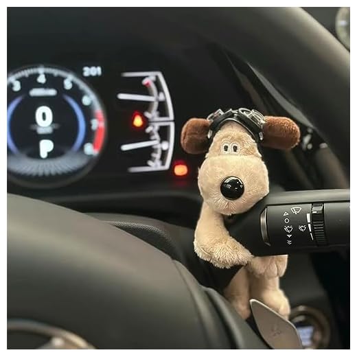 Perro de decoración del coche, adorno del tablero de instrumentos del coche, mini perro lindo, decoración del limpiaparabrisas de la señal de giro del coche, accesorios del interior del coche (Pilot)