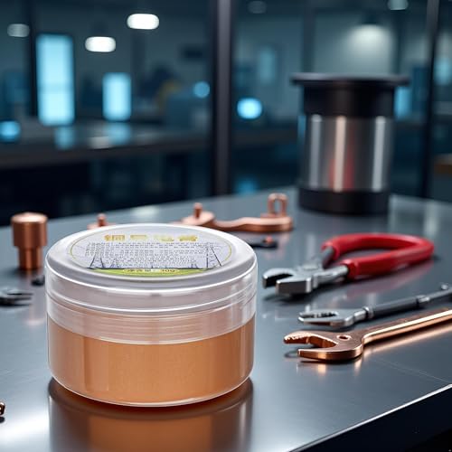 Image of 1Pc Electrical Contact Grease - Conductive Paste Automotive, Conductive Greases Electrical Connections, Copper Anti-Seize Compound Greases, High Temperature Tune Up Grease for Electronics, Tool Parts