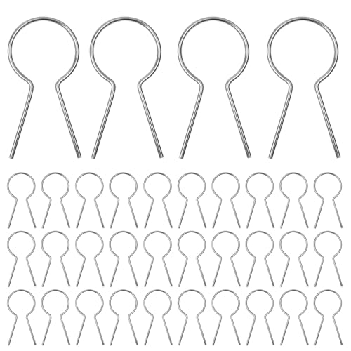 Zaund alambre une metal combinación de metal corbata 100 piezas fortificación de acero galvanizado clips de cerca de alambre de alambre.