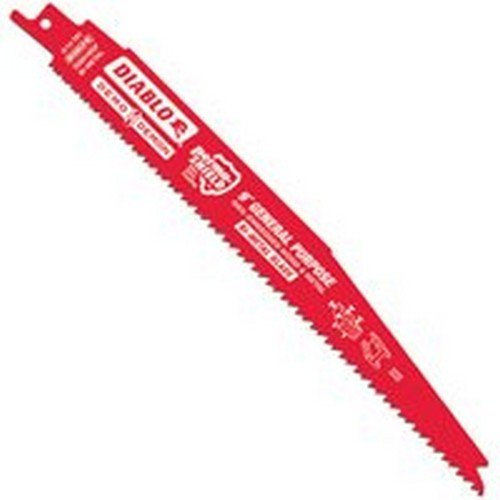 Diablo DS0914BGP2 9" 8/14 TPI General Purpose Reciprocating Saw Blade 2 Count