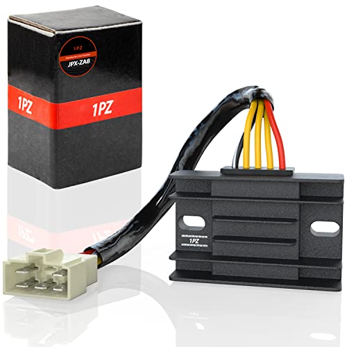 1PZ JPX-ZA8 5ピン 14v-15v スズキ 用 熱対策 GSX400 インパルス レギュレーター アドレス125 イントルーダー LC125 LC250 交換 汎用 メンテナンス パーツ 社外品 バイク用