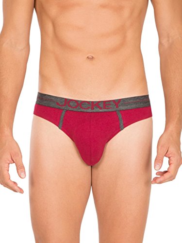 Image of Jockey Men's Cotton Modern Brief (Colour May Vary, Small) - Pack of 2