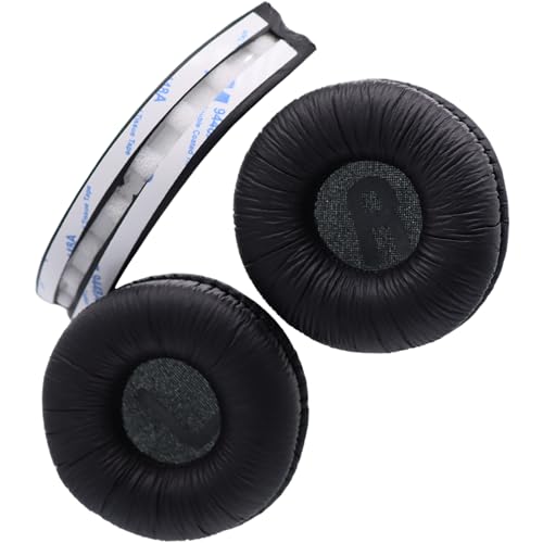 PartEGG Genuine Headphone Earpads Cushions w/Headband Cover Replacement for JBL Tune 500 500BT 510BT 520BT 560BT 450BT Headset - Black