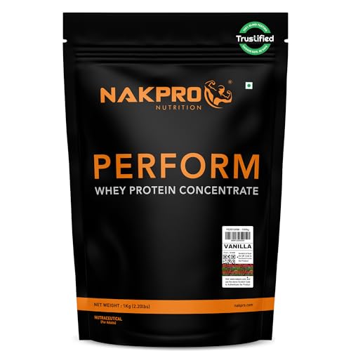 NAKPRO Perform Whey Protein Concentrate 1 kg Vanilla - Image 2