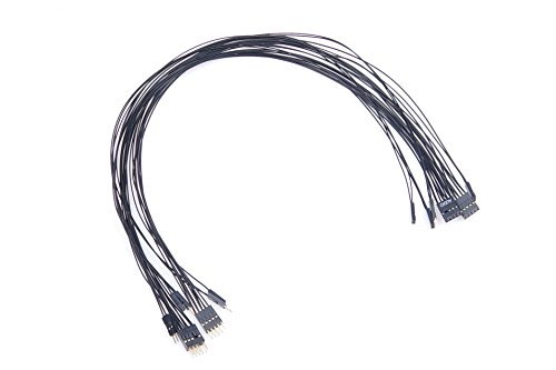 LM YN Motherboard Extension Wire Set 22AWG Silver plating Cord/Gold-plated plug Six Kinds Of extension cord POWE LED, HDD LED, P