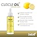 DeEnti Cuticle Oil, Jojoba Oil for Nails, 2oz Hydrating Cuticle Nail Oils, Lush Lemon Scented Cuticles Repair, Vitamin E Nail Supplies, Professional Salon Quality Manicure Supplies