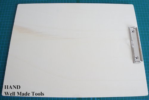 Planche à dessin en bois naturel lisse pour éviter les feuilles froissées en voyage