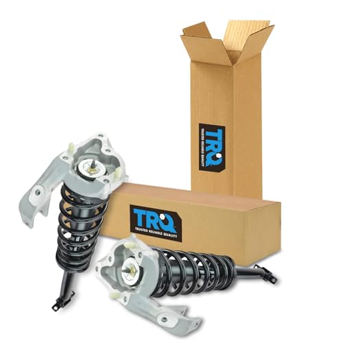 Image of TRQ Front Strut & Coil Spring Assembly Set Driver & Passenger Sides | For 03-07 Cadillac CTS