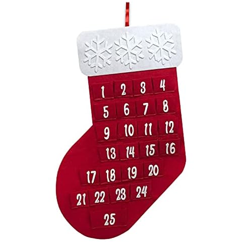 Rocking Party Felt Christmas Advent Calendar Cover