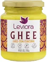 Manteiga Ghee com Cúrcuma Sem Lactose Leviora 200g