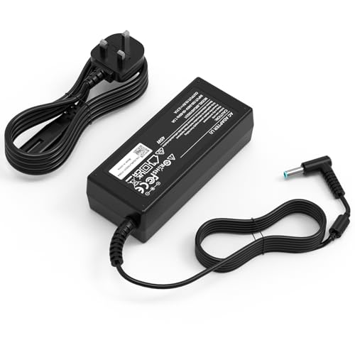 BIUBOTY 45W Laptop Charger Compatible with HP Elitebook Chromebook Pavilion Envy Spectre Touchsmart Notebook Probook Charger HP 250 G7 G6 255 G7 741727-001 19.5V 2.31A Power Adapter Cable[4.5x3mm]