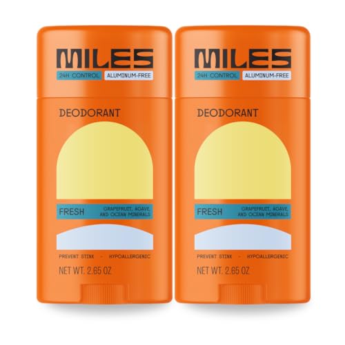 Miles Kids Deodorant for Boys and Girls - Aluminum Free