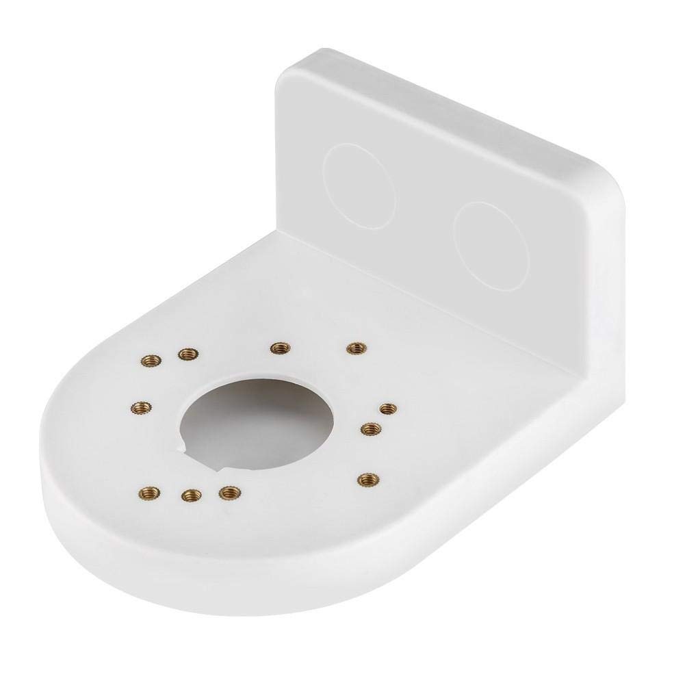 Staffa Parete Per Telecamera Sicurezza - Regolabile 360&deg; - L 25 Cm - Lega Alluminio - Avorio