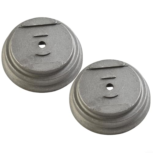 2 Pieces Stainless Steel Grass Cover Guard Blade Base, For