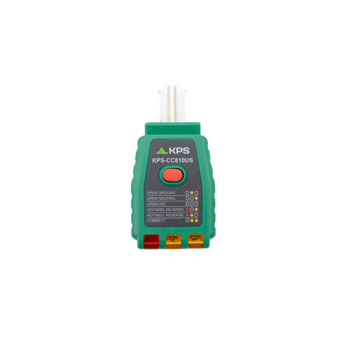 Éviter les erreurs de fils avec le testeur de prise KPS CC810US et son détecteur GFCI intégré