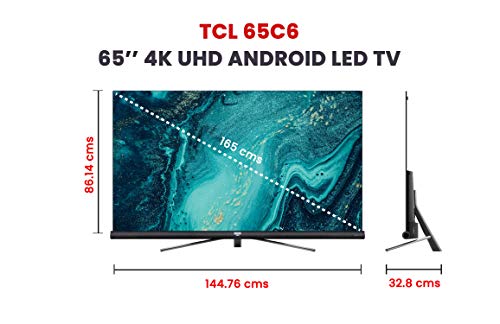 Image of TCL 163.8 cm (65 inch) 4K Ultra HD Certified Android LED TV 65C6 (Black)