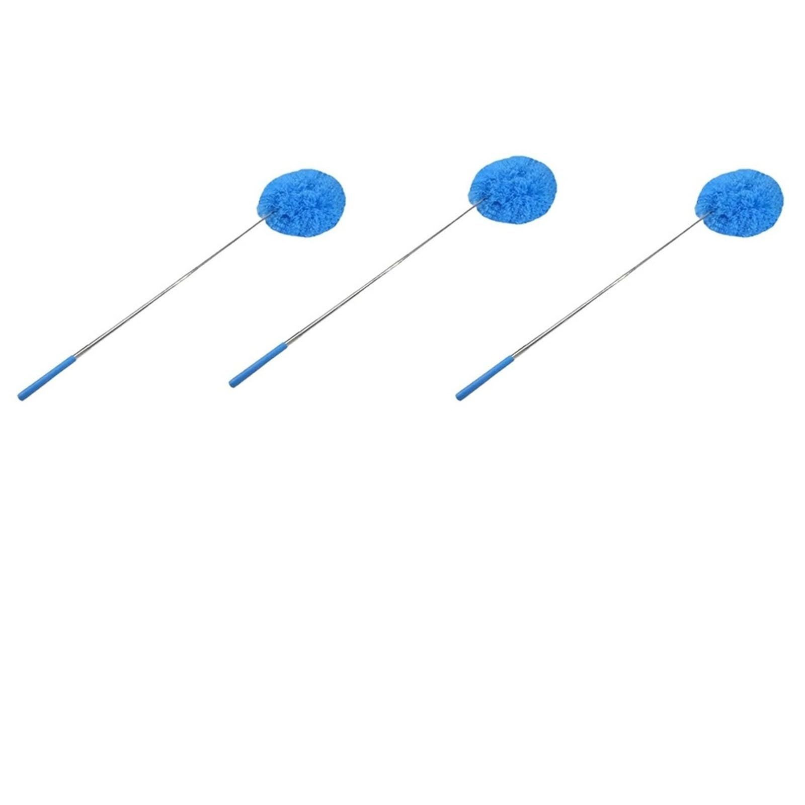 Spolverino 1/3/5/10 pz Ventilatore A Soffitto In Microfibra Spolverino Multifunzionale Manico Lungo Senza Sforzo Elettrodomestici Strumenti di Pulizia(3pcs)
