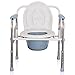 URINAL Beweglicher Toilettenstuhl-beweglicher Toiletten-Sitzkommode-Stuhl verwendbar für ältere Schwangere Frauen-ältere Behinderte