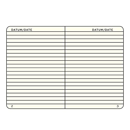 Image of LEUCHTTURM1917 - Notebook Hardcover Medium A5-251 Numbered Pages for Writing and Journaling (Sky, Ruled)