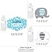 Big Dot of Happiness Blue Elephant - Boy Baby Shower, Birthday Party Centerpiece Sticks - Table Toppers - Set of 15