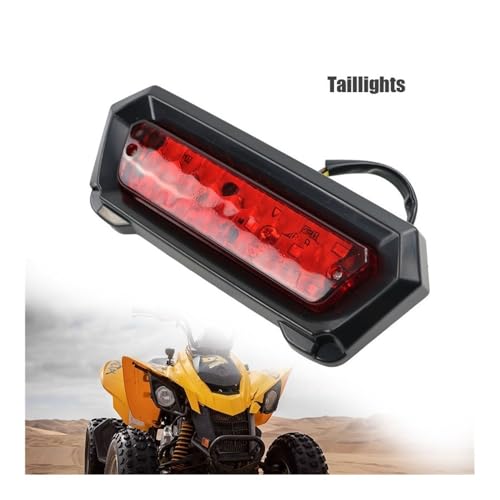 Feu arrière moto LED clignotant 12V pour signalisation Pit Dirt Bike - 7