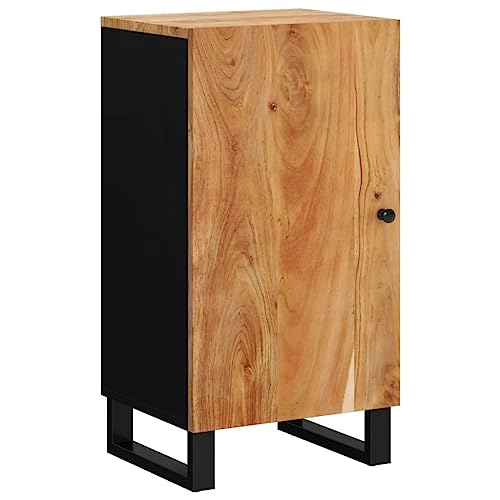 Aparador de madera de acacia para salón y recibidores estrechos modernos 2