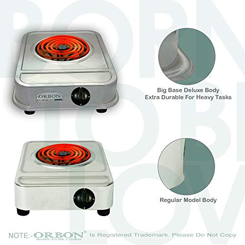 ORBON Mild Manual 2000 Watts Electric Coil Cooking Stove Induction