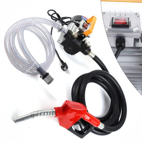 Bomba de gasóleo bomba de trasvase de gasóleo bomba para repostaje diesel bomba eléctrica combustible eléctrica bomba de transferencia bomba diesel bomba de gasóleo para vehículos pesados camiones DC
